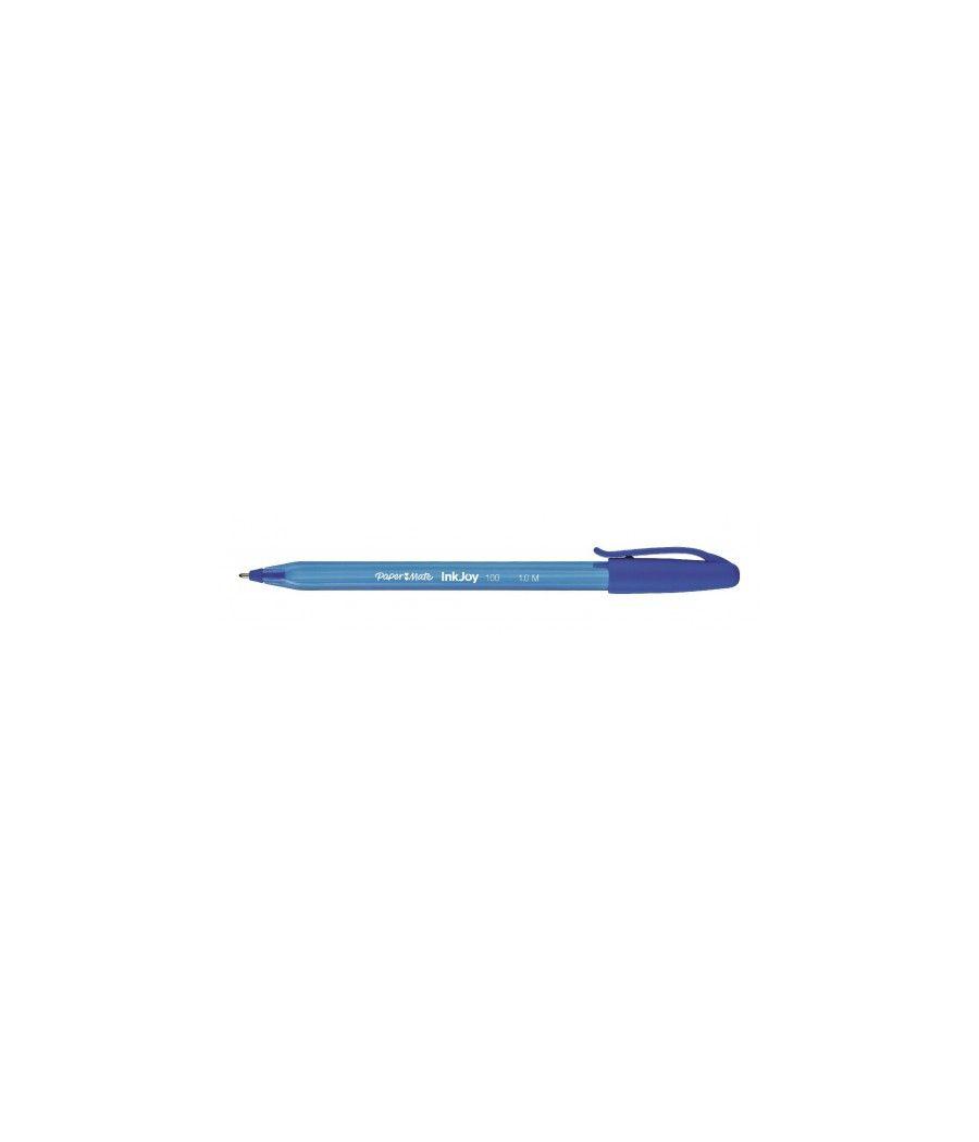 Boligrafo inkjoy 100 1mm azul papermate s0957130 pack 50 unidades