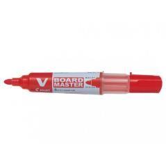 Rotulador pizarra vboard 1.8 punta fibra rojo pilot wbma-vbm-m-r-bg pack 10 unidades