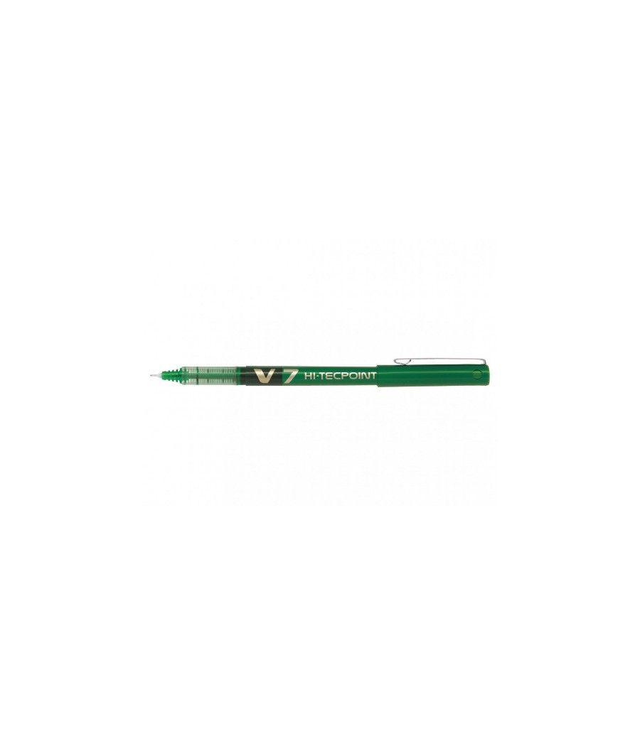 Boligrafo roller tinta liquida v7 verde pilot bx-v7-g pack 12 unidades