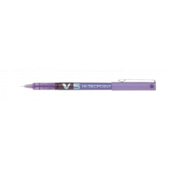 Boligrafo roller tinta liquida v5 violeta pilot bx-v5-v pack 12 unidades