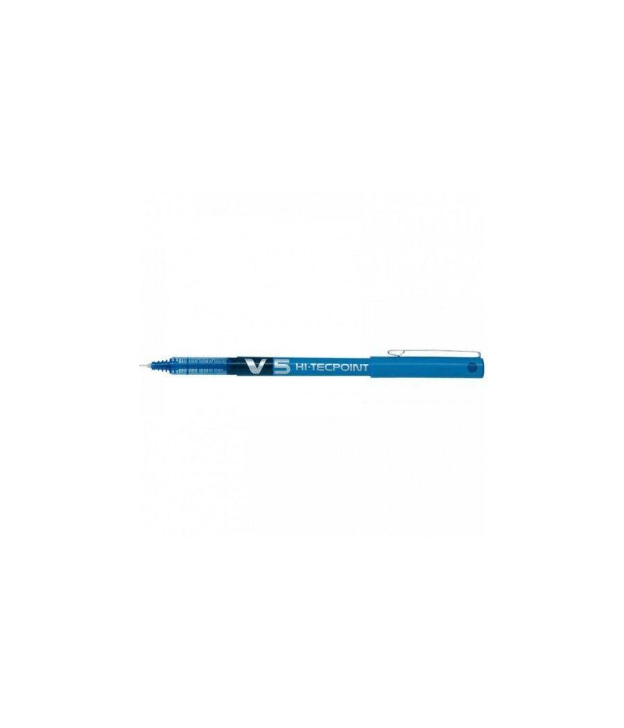 Boligrafo roller tinta liquida v5 azul pilot bx-v5-l pack 12 unidades