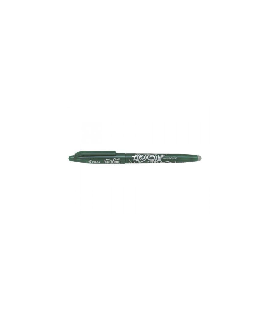 Boligrafo roller frixion 0.7mm verde pilot bl-fr7-g pack 12 unidades