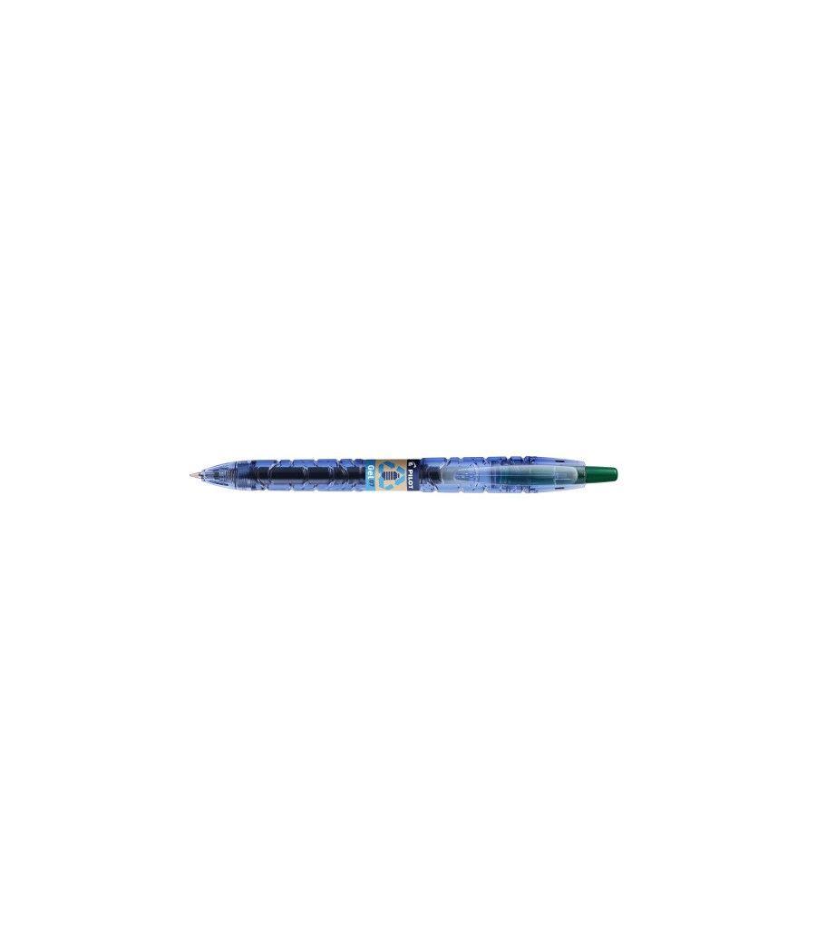 Boligrafo b2p retractil verde pilot bl-b2p-7-g-bg pack 10 unidades