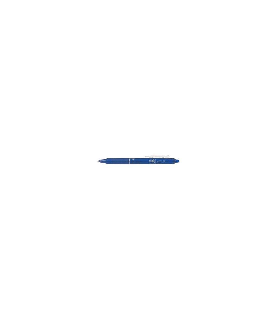 Boligrafo borrable frixion clicker azul pilot blrt-fr7-l pack 12 unidades