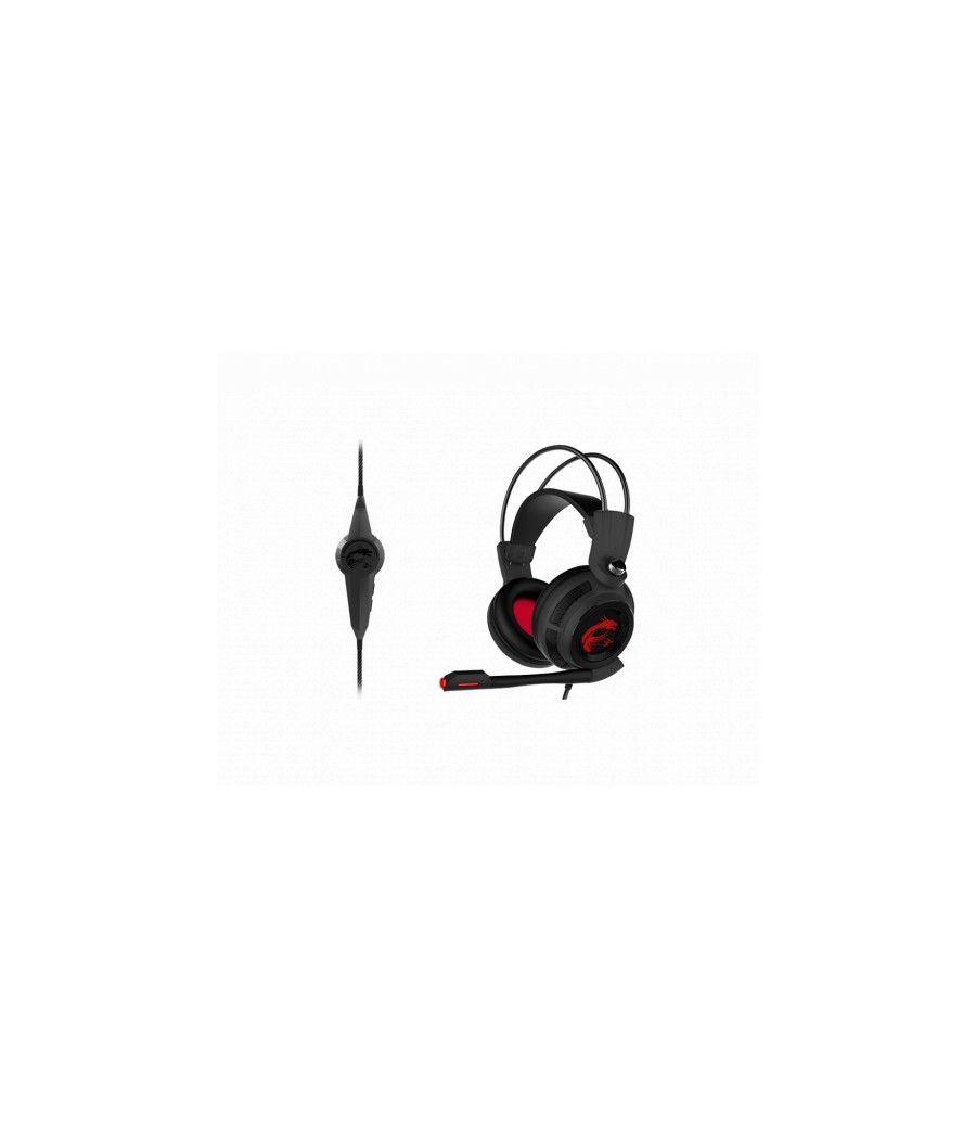 Msi ds502 auriculares diadema negro, rojo