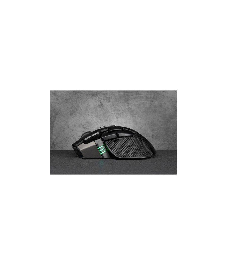 Corsair ironclaw rgb ratón mano derecha rf wireless+bluetooth+usb type-a óptico 18000 dpi
