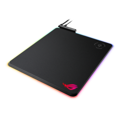 Asus rog balteus negro alfombrilla de ratón para juegos
