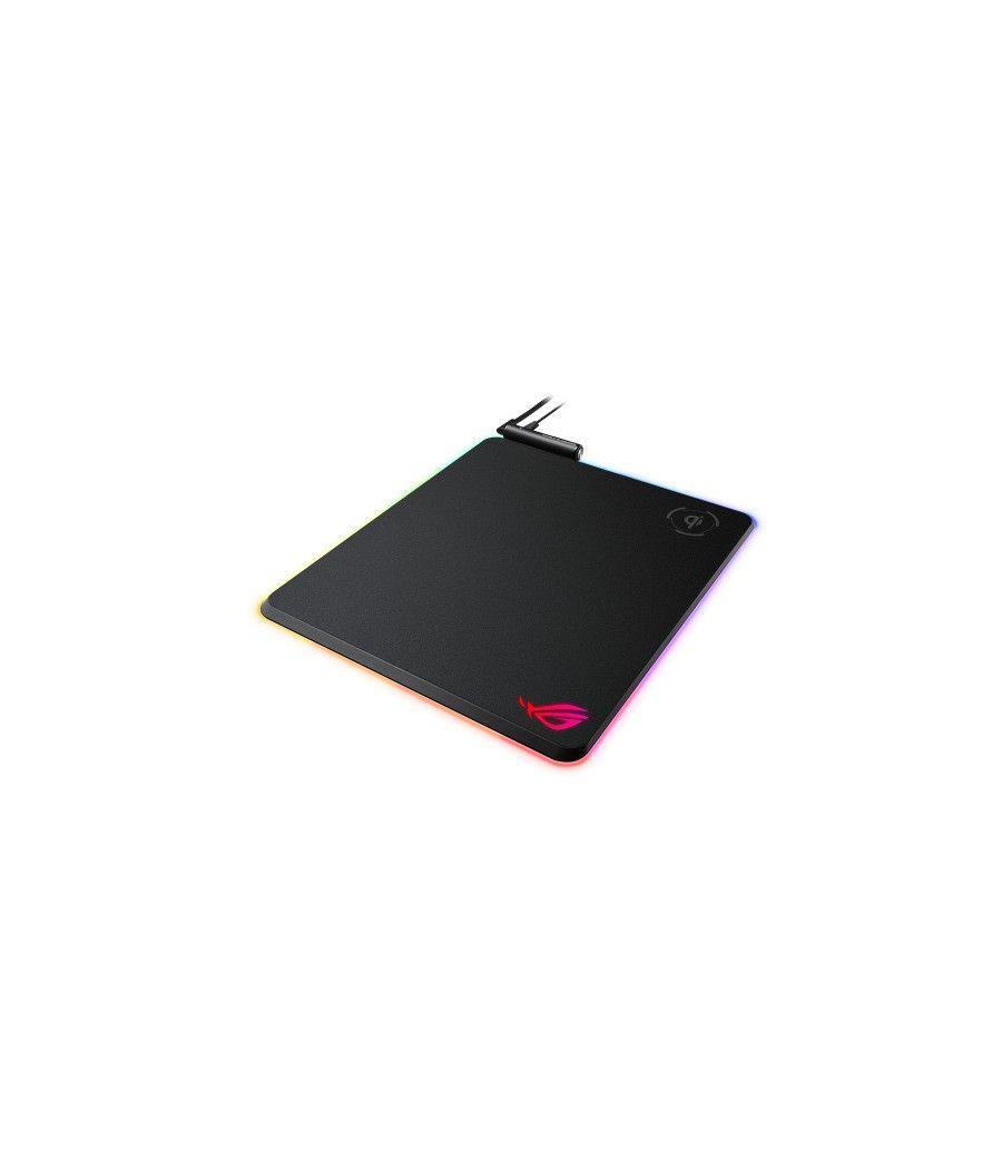 Asus rog balteus negro alfombrilla de ratón para juegos