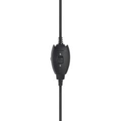Bluestork mc-201 auricular y casco auriculares diadema conector de 3,5 mm negro, plata
