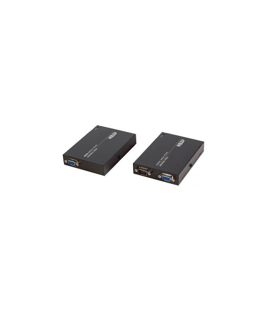 Aten ve150a extensor audio/video transmisor y receptor de señales av negro