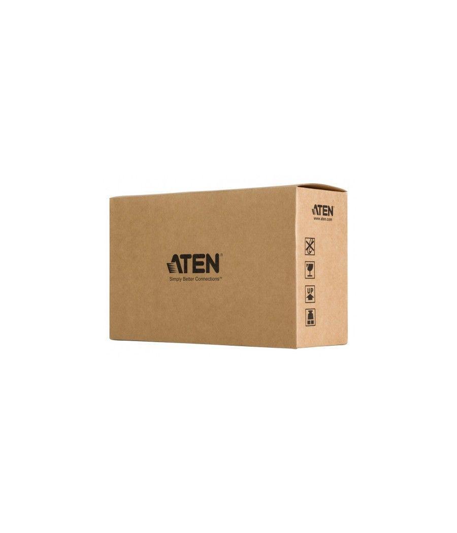 Aten ve150a extensor audio/video transmisor y receptor de señales av negro