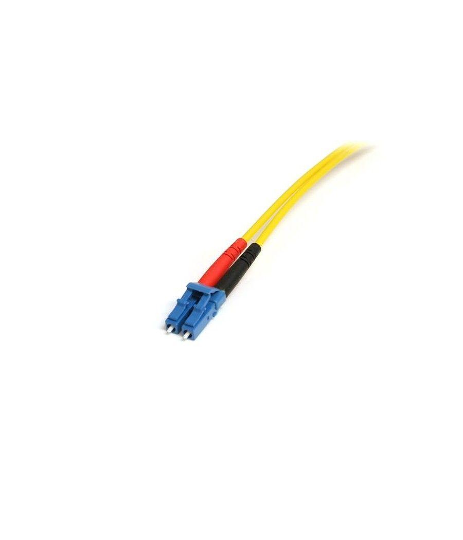 StarTech.com Cable Adaptador de Red de 1m Monomodo Dúplex Fibra Óptica LC-SC - Patch Duplex Modo Sencilla - Imagen 4