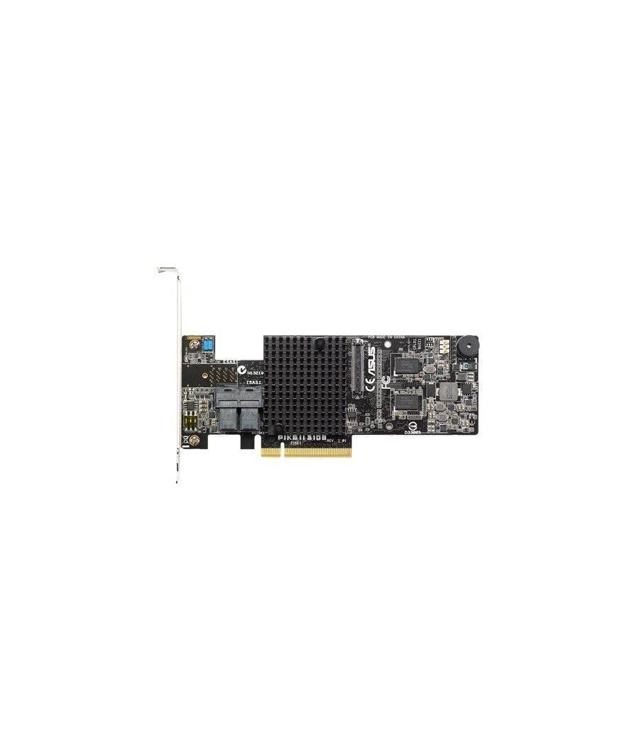 Asus pike ii 3108-8i-16pd/2g controlado raid pci express x2 3.0 12 gbit/s