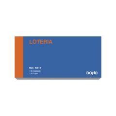 Talonario 100 hojas lotería 1/3 apaisado sencillo dohe 50015