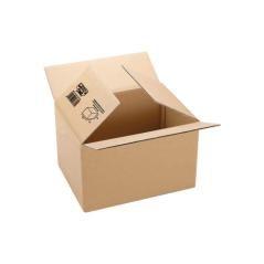 Caja carton embalaje 500x340x310mm marron canal 3mm fixo 18108 pack 10 unidades