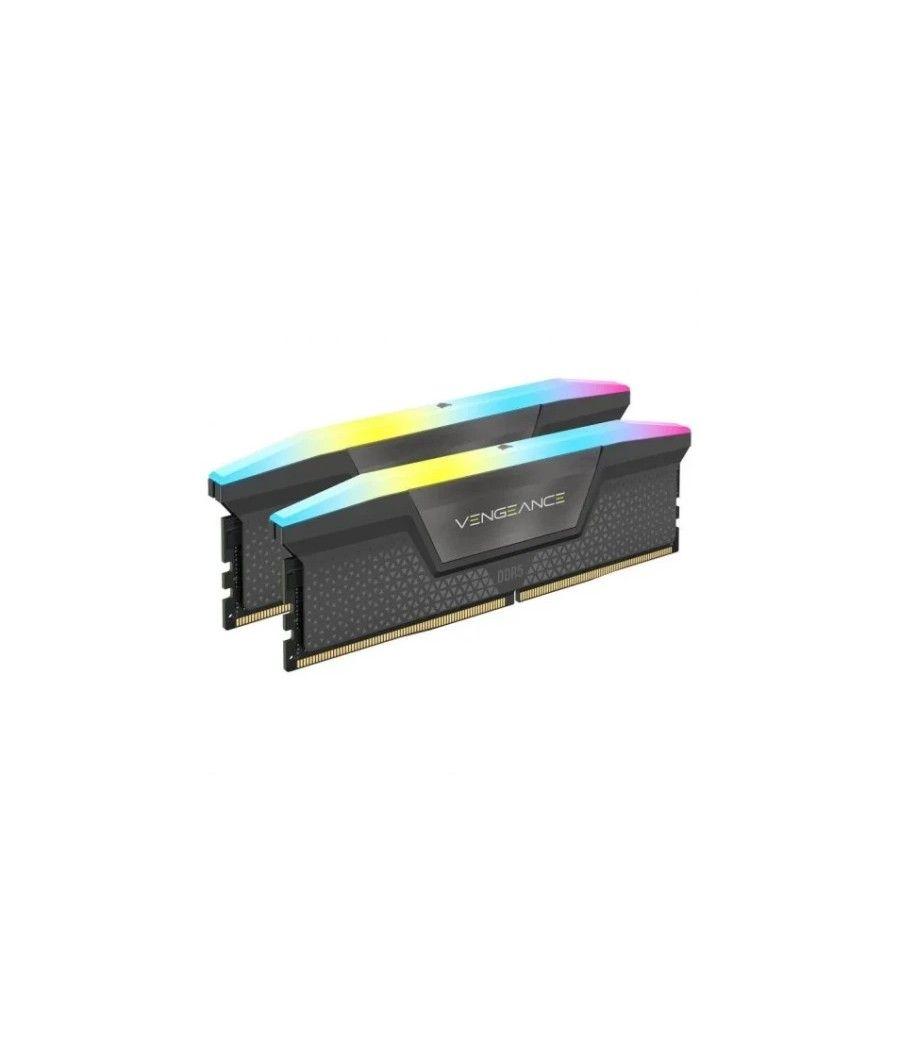 Memoria corsair ddr5 32gb 2x16gb pc6000 vengeance rgb cmh32gx5m2d6000z36k