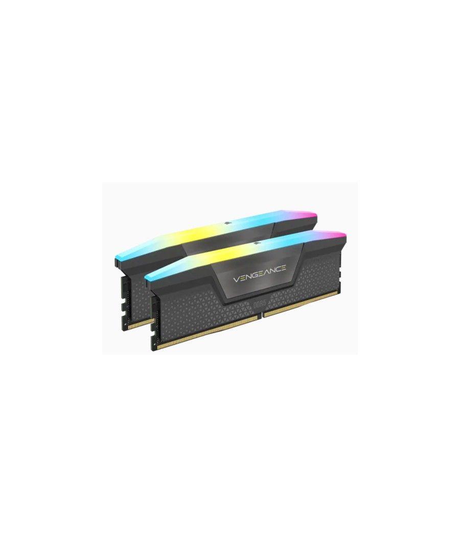 Memoria corsair ddr5 32gb 2x16gb pc5200 vengeance rgb cmh32gx5m2b5200z40k