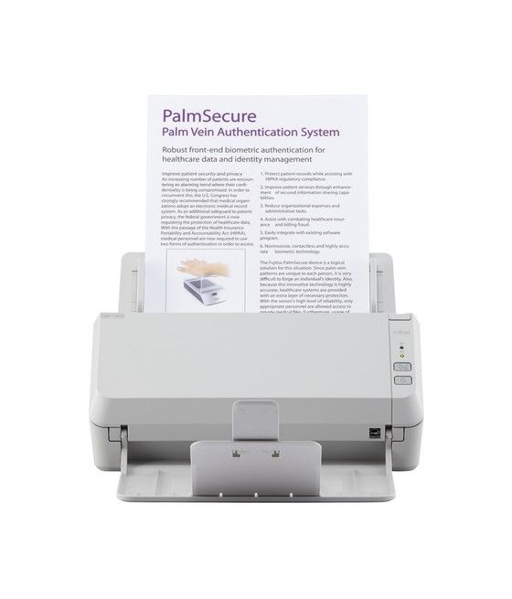 Fujitsu SP-1120N Escáner con alimentador automático de documentos (ADF) 600 x 600 DPI A4 Gris - Imagen 1