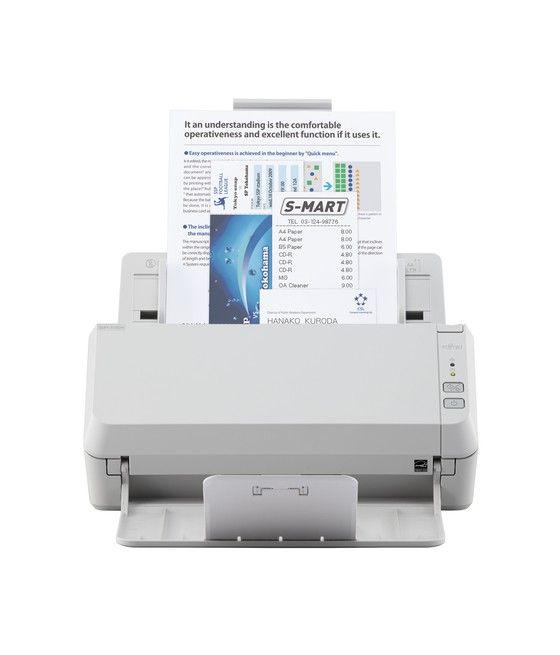 Fujitsu SP-1130N Escáner con alimentador automático de documentos (ADF) 600 x 600 DPI A4 Gris - Imagen 2