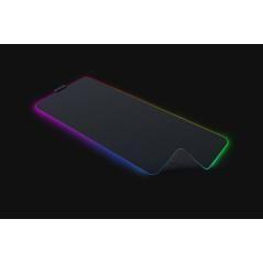 Razer strider chroma alfombrilla de ratón para juegos negro