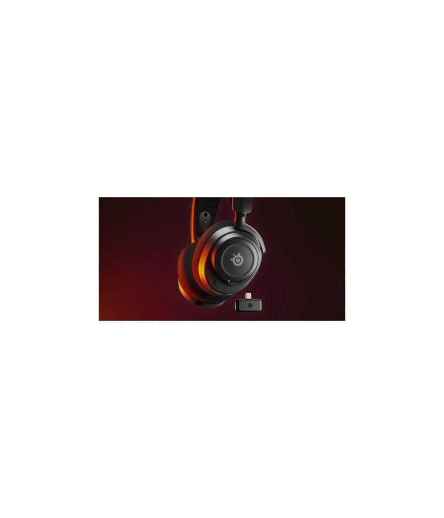 Steelseries arctis nova 7 auriculares inalámbrico diadema juego usb tipo c bluetooth negro