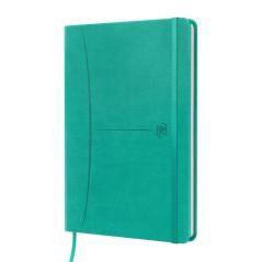 Cuaderno signature a5 tapa extradura 104h rayado dots 5x5 color ice mint oxford 400154948 pack 5 unidades