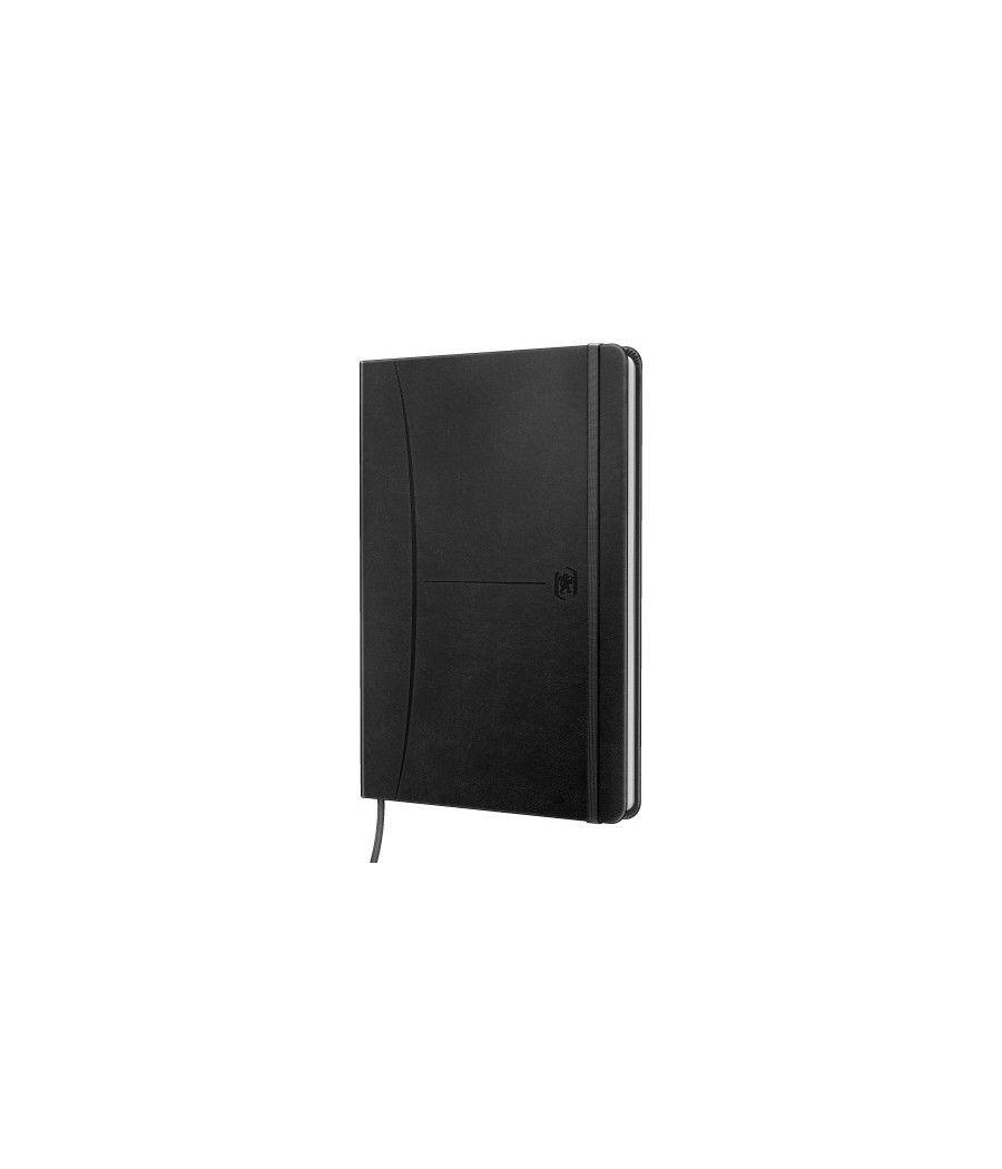 Cuaderno signature a5 tapa extradura 80h liso color negro oxford 400163617 pack 5 unidades