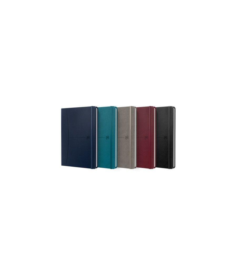 Cuaderno signature a5 tapa extradura 80h rayado horizontal colores surtidos clasicos oxford 400163610 pack 5 unidades