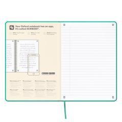 Cuaderno signature a5 tapa extradura 80h rayado horizontal colores surtidos pastel oxford 400154941 pack 5 unidades