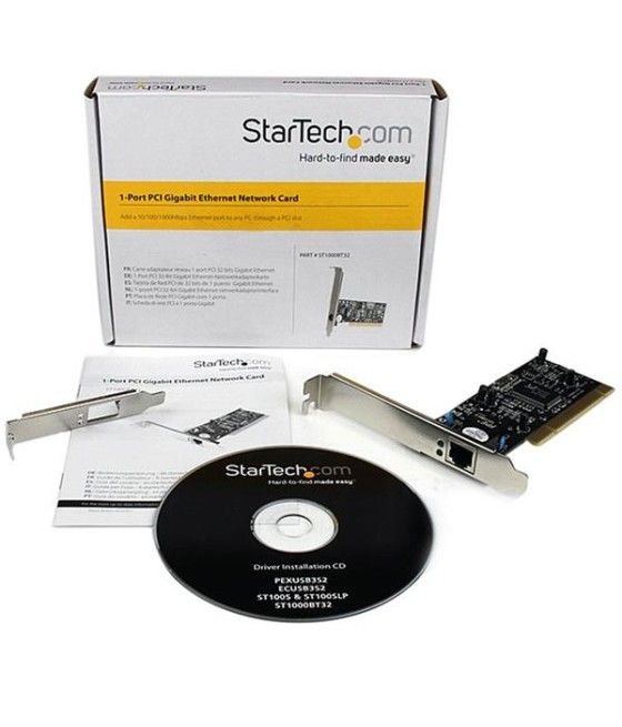 StarTech.com Adaptador Tarjeta de Red NIC PCI de 1 Puerto Gigabit Ethernet RJ45 - Imagen 6