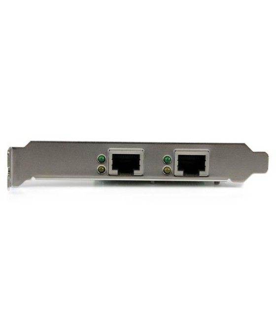 StarTech.com Adaptador Tarjeta de Red NIC PCI Express PCI-E de 2 Puertos Ethernet Gigabit RJ45 - Imagen 4