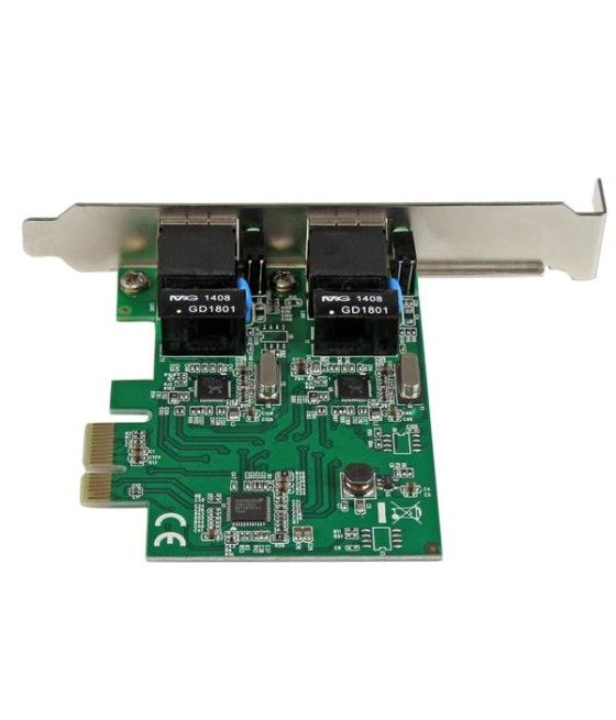 StarTech.com Adaptador Tarjeta de Red NIC PCI Express PCI-E de 2 Puertos Ethernet Gigabit RJ45 - Imagen 5