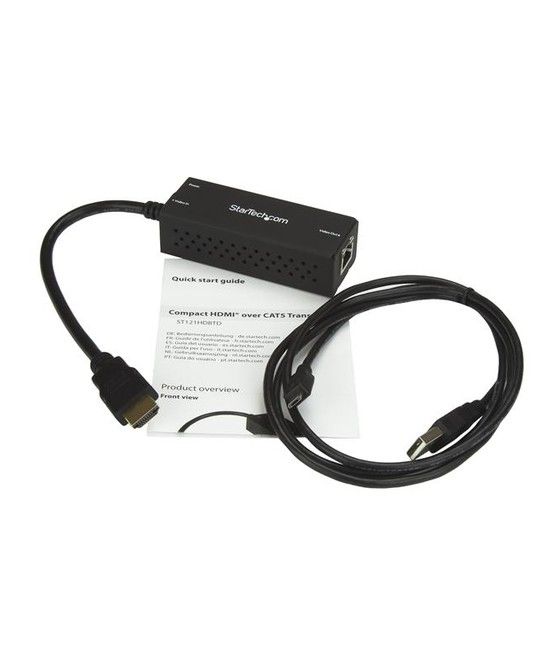 StarTech.com Transmisor Compacto HDBaseT - HDMI por CAT5 - Alimentado por USB - Hasta 4K - Imagen 6