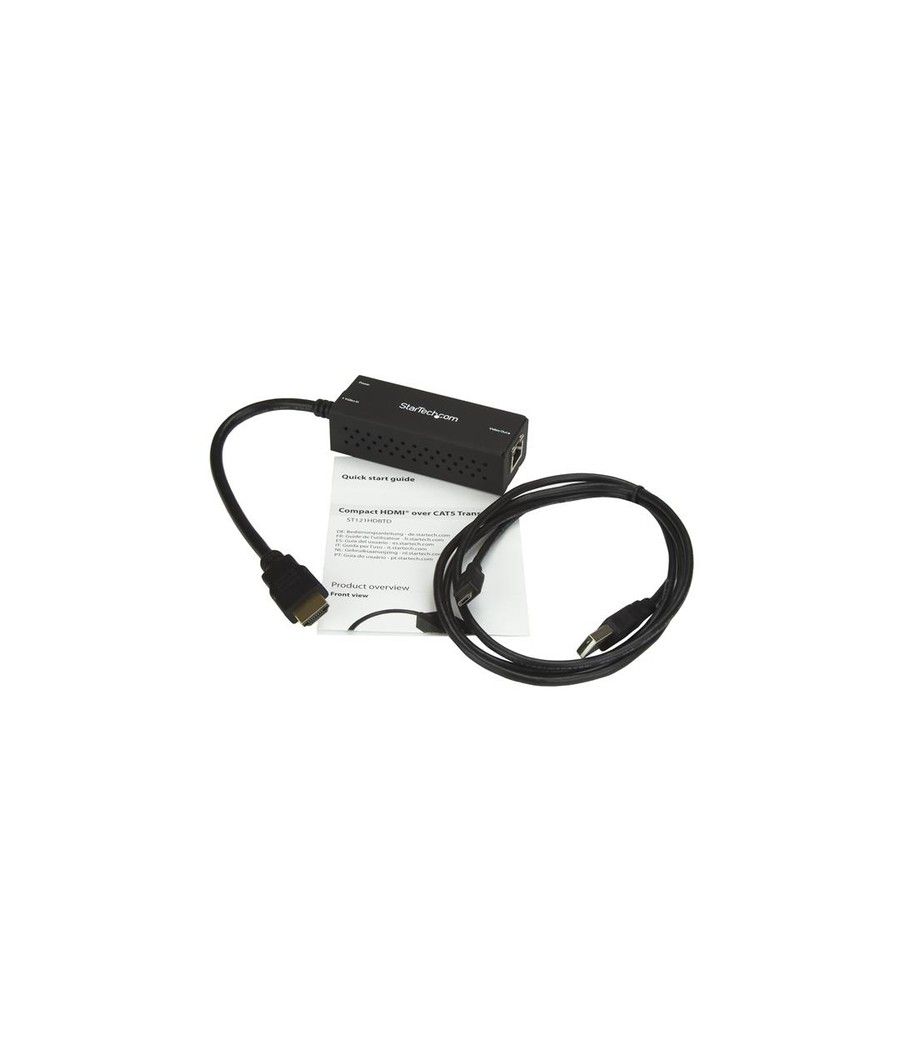 StarTech.com Transmisor Compacto HDBaseT - HDMI por CAT5 - Alimentado por USB - Hasta 4K - Imagen 6