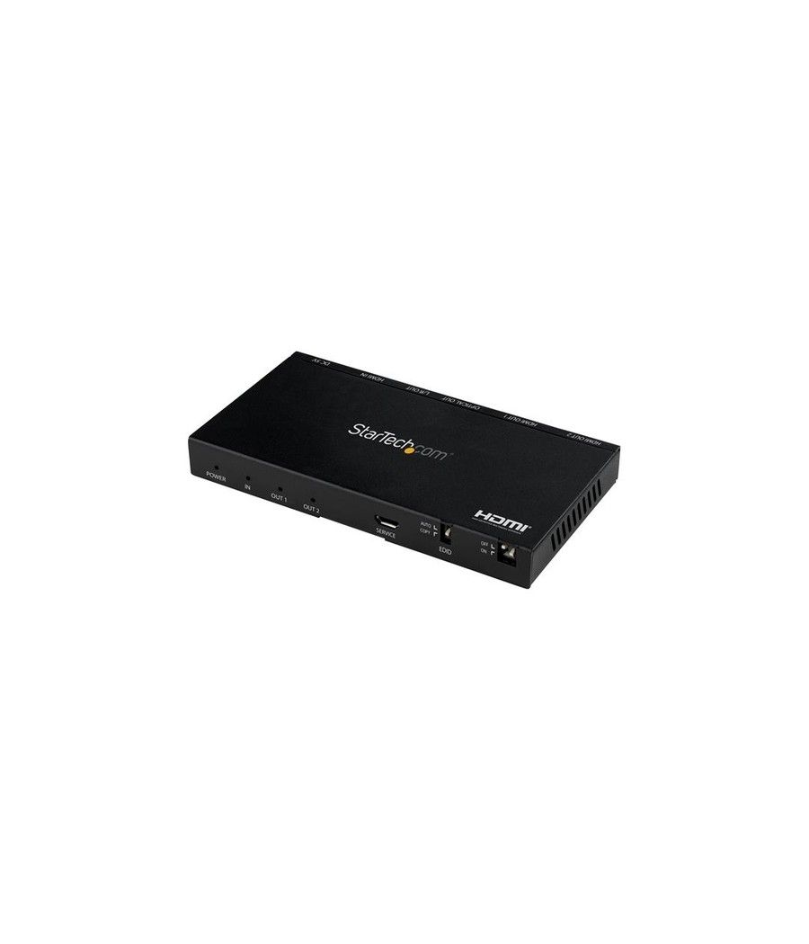 StarTech.com Divisor HDMI de 2 Puertos - de 4K 60Hz con Escalador Incorporado - Imagen 1