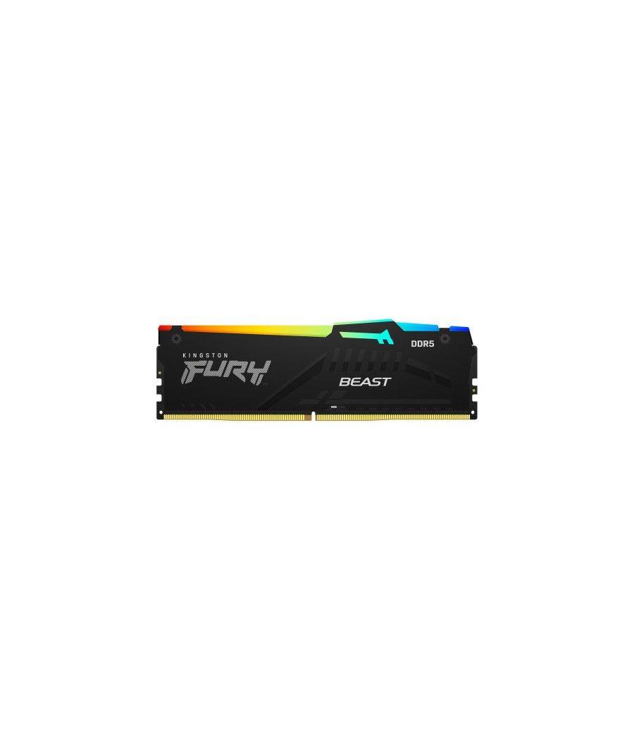 Kingston technology fury beast rgb módulo de memoria 16 gb 1 x 16 gb ddr5 5600 mhz