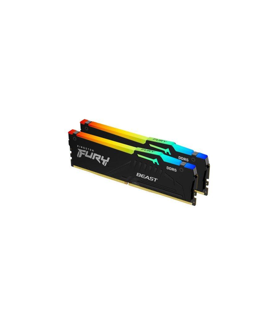 Kingston technology fury beast rgb módulo de memoria 16 gb 2 x 8 gb ddr5 5600 mhz