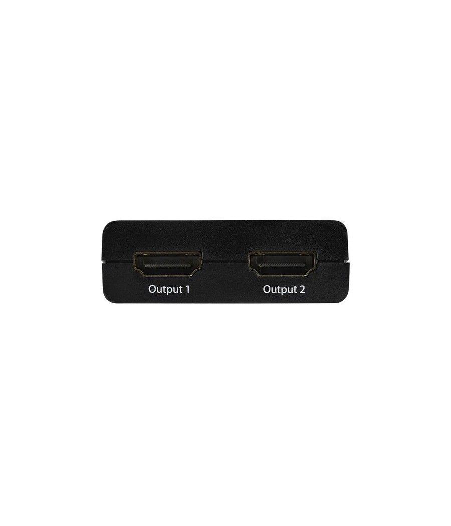 StarTech.com Multiplicador de Vídeo HDMI de 2 Puertos - Splitter HDMI 4k 30Hz de 2x1 Alimentado por USB - Imagen 4