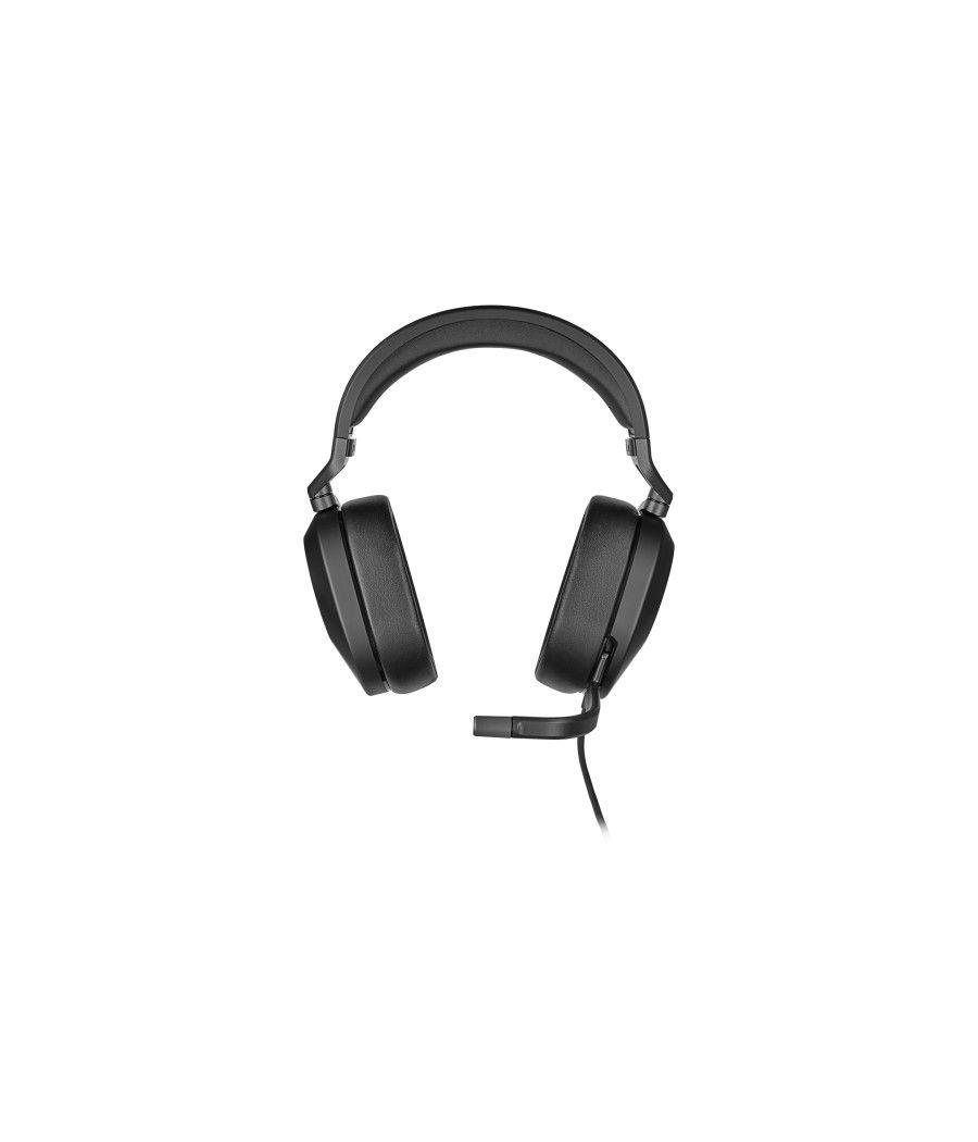 Corsair hs65 surround auriculares alámbrico de mano juego carbono