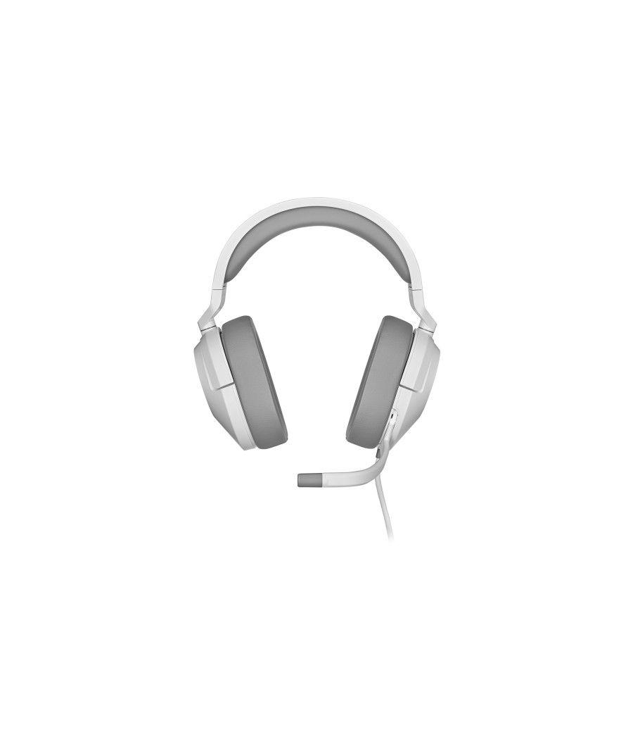 Corsair hs55 stereo auriculares alámbrico de mano juego blanco