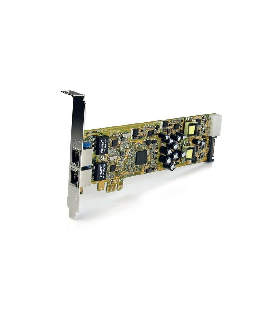 StarTech.com Tarjeta Adaptador de Red PoE/PSE PCI Express PCIe Gigabit Ethernet con 2 Puertos RJ45 - Imagen 3