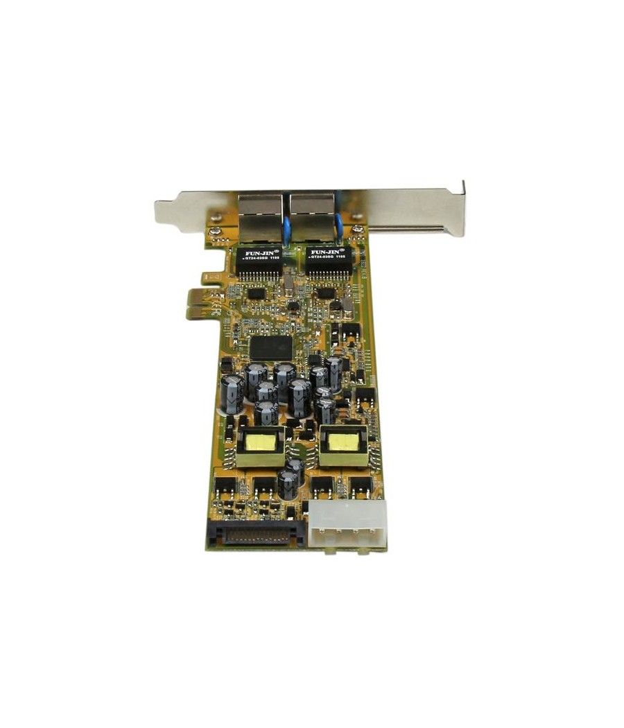 StarTech.com Tarjeta Adaptador de Red PoE/PSE PCI Express PCIe Gigabit Ethernet con 2 Puertos RJ45 - Imagen 5