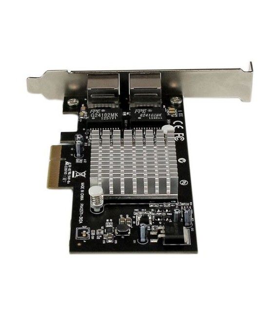 StarTech.com Tarjeta Adaptador de Red PCI Express PCI-E Gigabit Ethernet con 2 Puertos RJ45 Chipset Intel i350 - Imagen 5