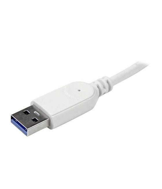 StarTech.com Hub Concentrador de 3 Puertos USB 3.0 con Adaptador de Red Ethernet Gigabit - Imagen 5