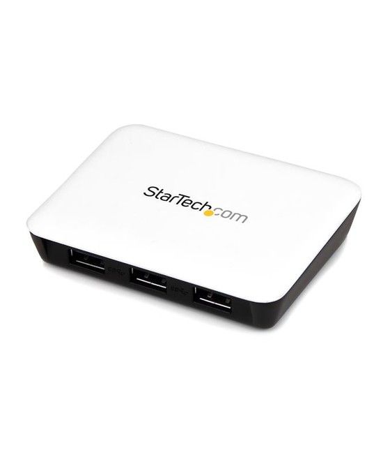 StarTech.com Adaptador de Red NIC Gigabit Ethernet Externo USB 3.0 con Hub Concentrador 3 Puertos con Alimentación - Imagen 1