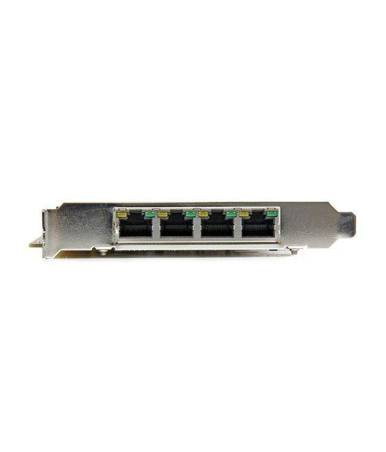 StarTech.com Tarjeta PCI Express de Red Ethernet Gigabit con 4 Puertos RJ45 PoE Power over Ethernet - Imagen 3