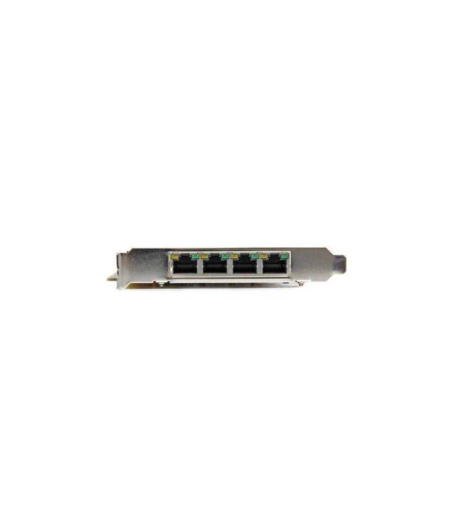 StarTech.com Tarjeta PCI Express de Red Ethernet Gigabit con 4 Puertos RJ45 PoE Power over Ethernet - Imagen 3