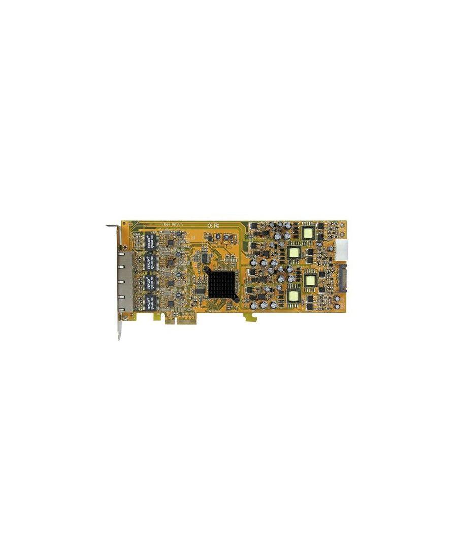 StarTech.com Tarjeta PCI Express de Red Ethernet Gigabit con 4 Puertos RJ45 PoE Power over Ethernet - Imagen 4