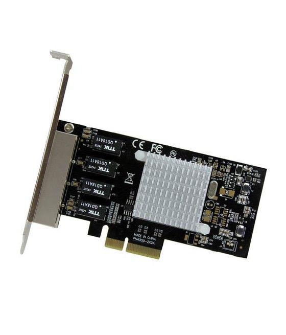 StarTech.com Tarjeta de Red PCI Express Ethernet Gigabit con 4 Puertos RJ45 Chipset Intel i350 - Imagen 4