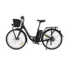 Youin youride paris - paseo - rueda 26” - bat. integrada y extraible - negra